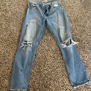 The Skinny High Rise Abercrombie Jeans
